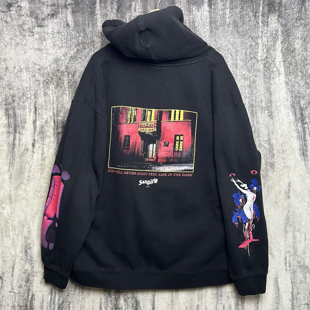 Suspiria Movie Black Pullover Hoodie Independent 3XL Screenprinted Pullover - Picture 9 of 10